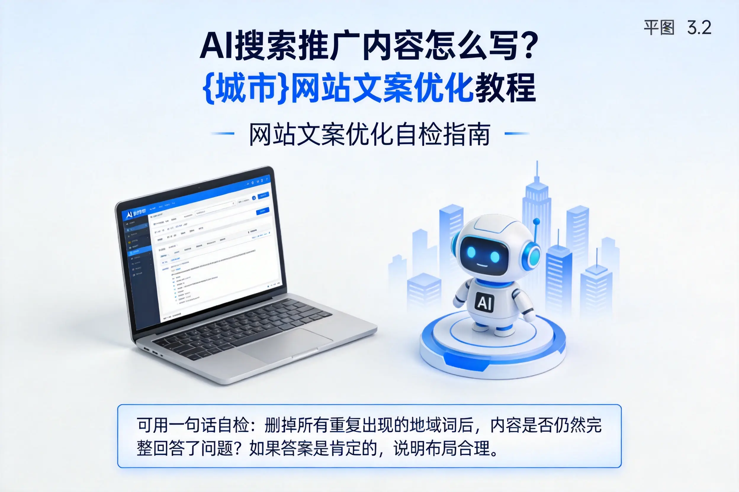 AI搜索推广内容怎么写？亳州网站文案优化教程