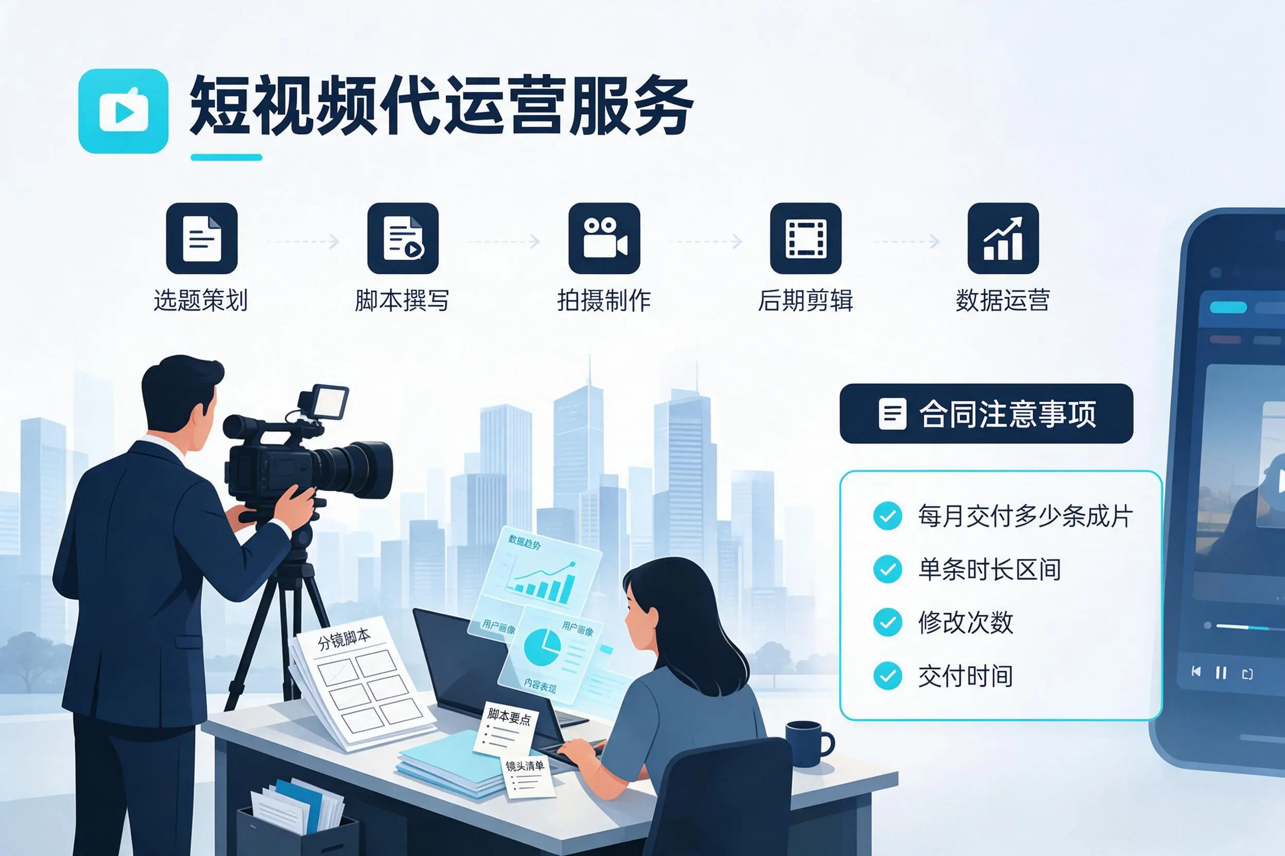 短视频代运营包含哪些服务？亳州企业常见问题科普