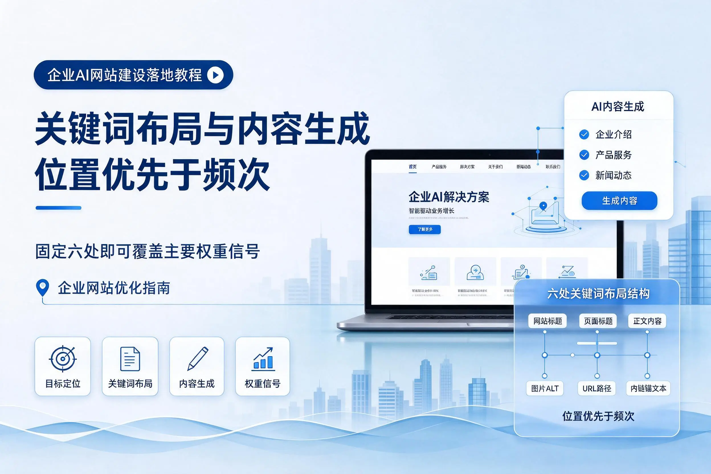 亳州企业AI网站建设落地教程：关键词布局与内容生成